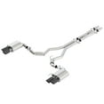 thumbnail image 1 of Borla 140745BC S-Type Cat-Back Exhaust System; 2.75 in. Into Muffler Dual 2.25 in. Out; Incl. Conn. Pipe/Muffler/Hdw/4in. Rd x 14in. Angle-Cut Black-Chrome Tips; Dual Split Side Exit;, 1 of 4