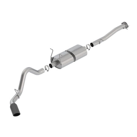Borla 140762BC Cat-Back Single Passenger Side Rear Exit Exhaust System Kit