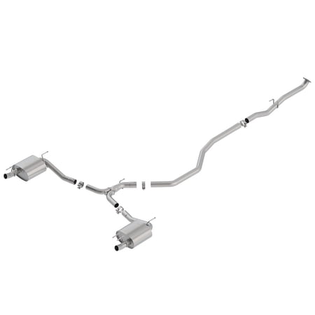 Borla 140786 Cat-Back Single Rear Exit Exhaust System Kit
