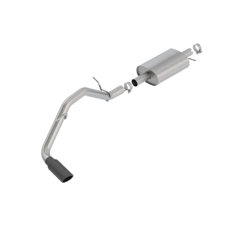 Borla 140788BC Cat-Back Single Passenger Side Rear Exit Exhaust System Kit