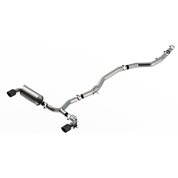 Borla 140826CFBA ATAK Cat-Back Exhaust System Fits 20-22 GR Supra Supra Fits select: 2020-2022 TOYOTA SUPRA