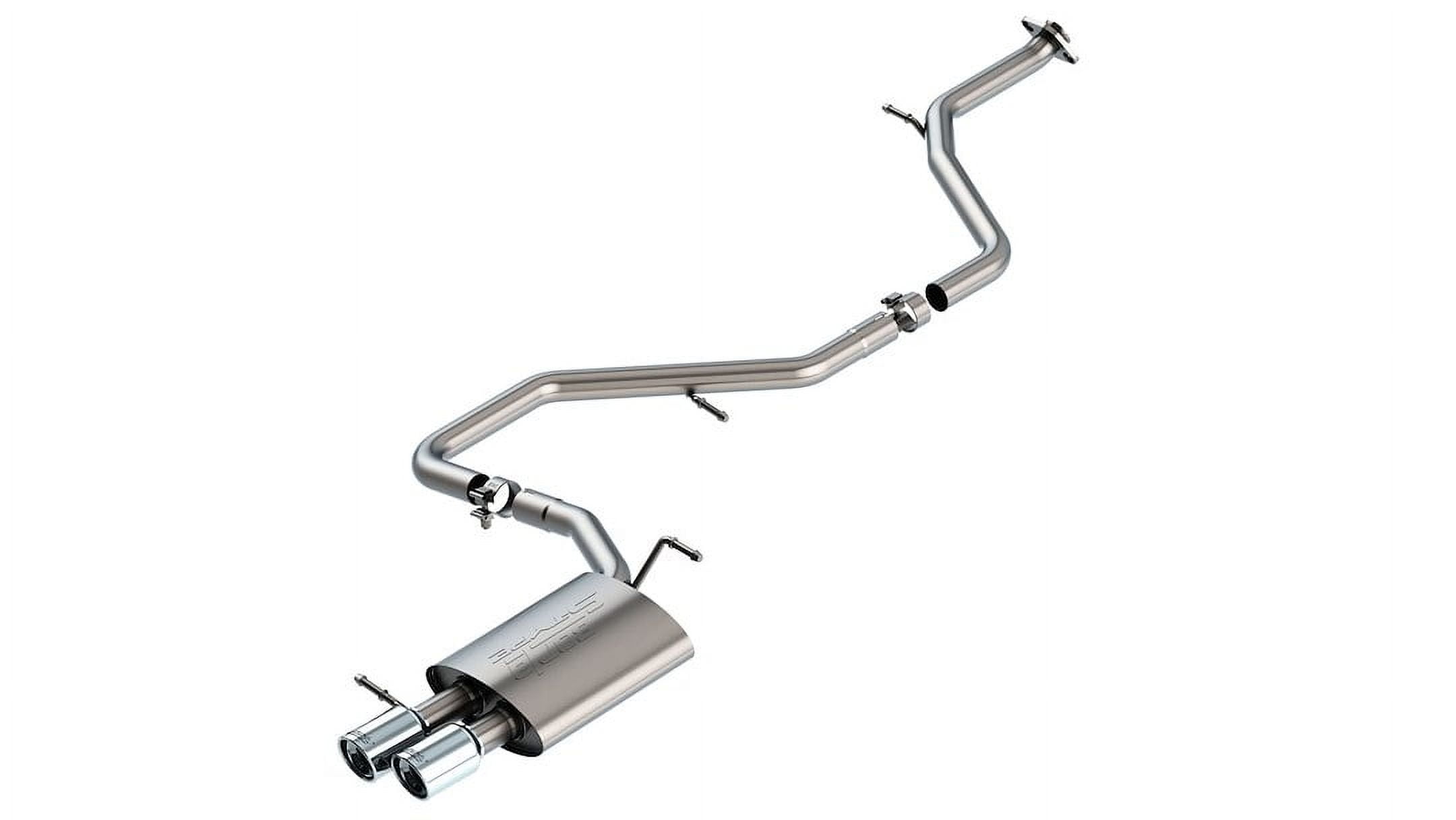 Borla S-Type Cat-Back Exhaust System for 2020-2022 Toyota Corolla SE ...