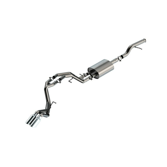 Borla 140854 Cat-Back Single Truck Dual Right Rear Exhaust System Kit