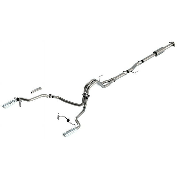 Borla 140864 ATAK Cat-Back Exhaust System Fits 21 F-150 Fits select: 2021-2022 FORD F150