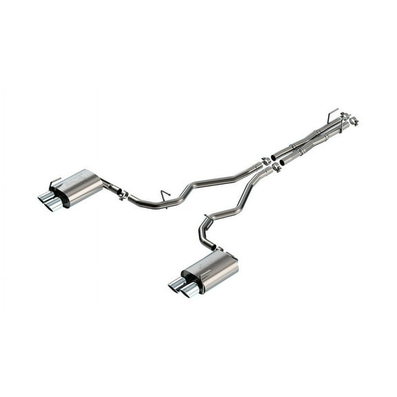 Borla 140894 Cat-Back Dual Dual Split Rear Exit Exhaust System Kit