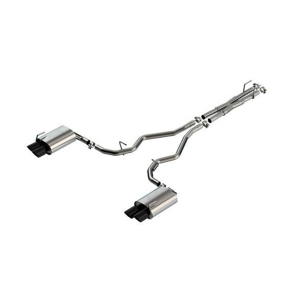 Borla 140894BC Cat-Back Dual Dual Split Rear Exit Exhaust System Kit