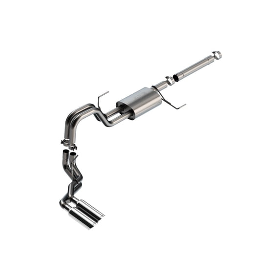 Borla 21-22 Ford F-150 Powerboost 3.5L V6 2WD 4WD 4DR 3in, 2.25in S-TYPE Catback w/ Chrome Tips