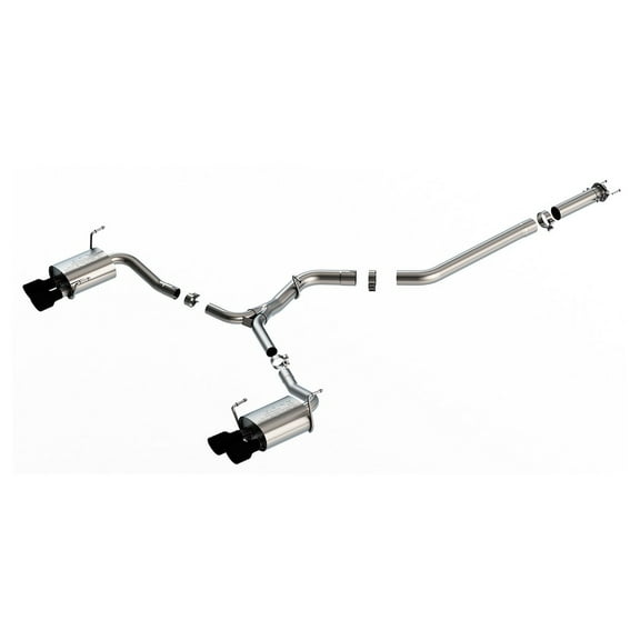 Borla S-Type Cat-Back Exhaust System for 2022-2025 Subaru WRX 2.4L Turbo - Aggressive Sound and Performance