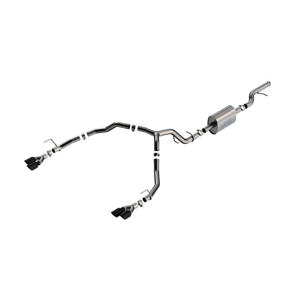 Borla 140857BC Cat Back Single Truck Dual Split Rear Exit Exhaust System Kit