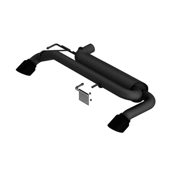 Borla 21-22 Ford Bronco 2.3L 4WD Touring Axle Back Exhaust w/ Black Coated Tips