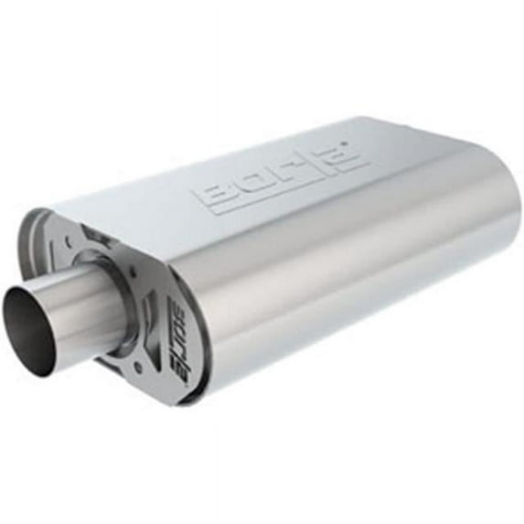 Borla 400826 Stainless Steel Oval Exhaust Muffler