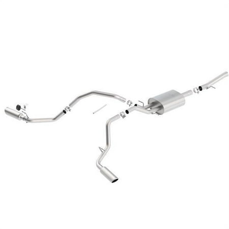 Borla ATAK Cat-Back Exhaust System - 140720 Fits select: 2014-2018 CHEVROLET SILVERADO, 2014-2018 GMC SIERRA