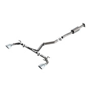 Borla ATAK Cat-Back Exhaust System for 2022-2024 Subaru BRZ and Toyota GR86 * Polished Tips