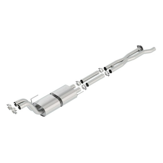 Borla B25-60637 2017 Ford Raptor Oval S-Type Unpolished Mid-Section Assembly