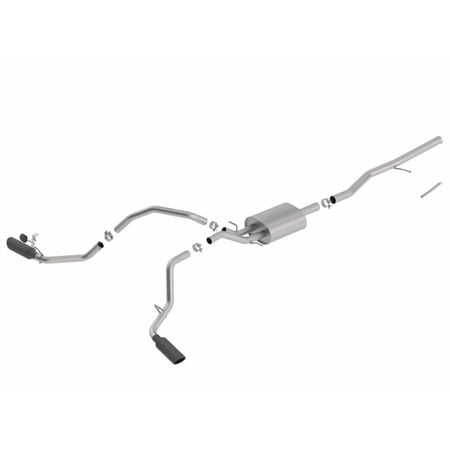 Borla Cat-Back Exhaust - 140549BC Fits select: 2014,2016-2018 CHEVROLET SILVERADO