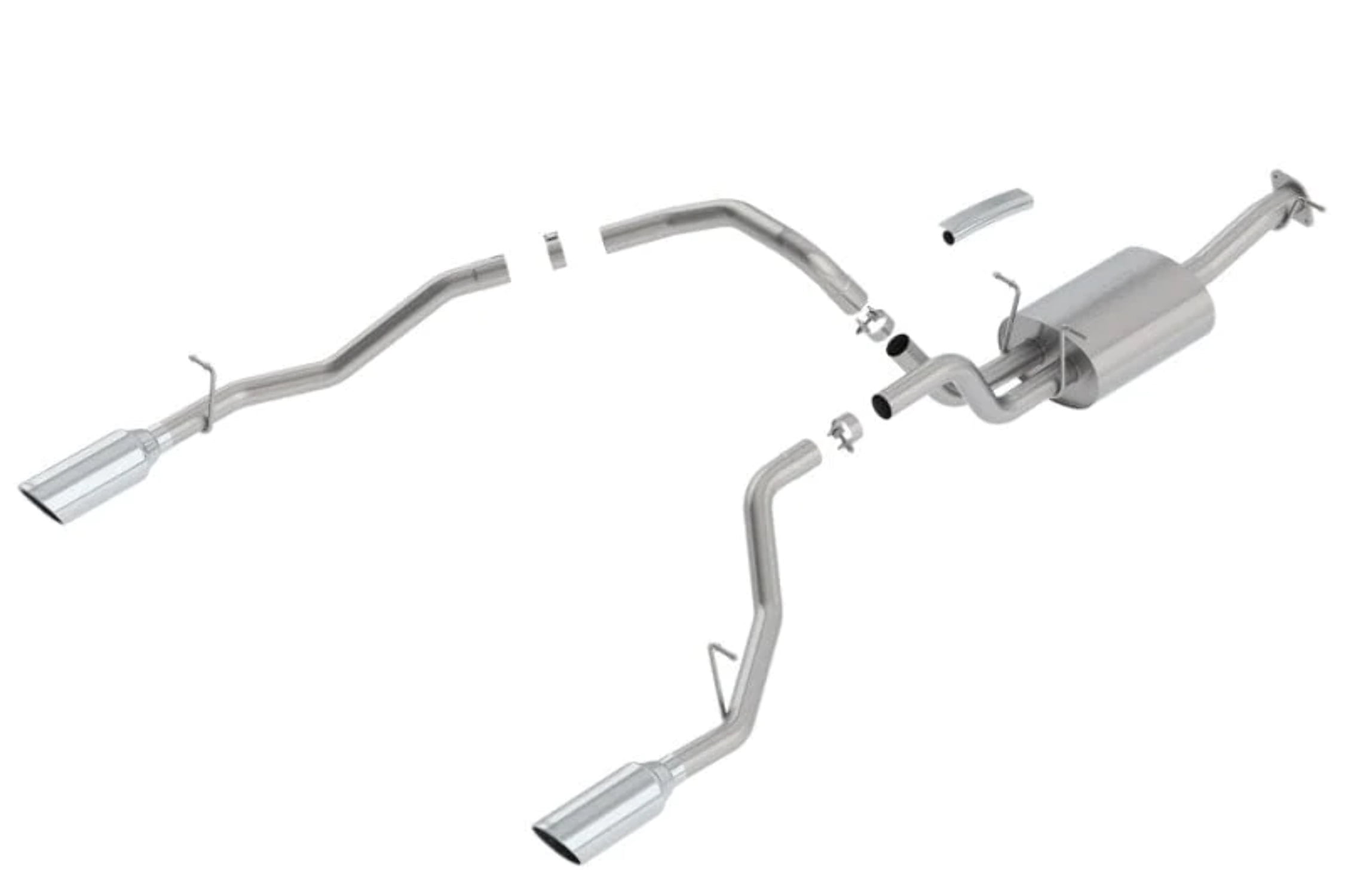 Borla Cat Back Exhaust Kit 19+ Ram 1500 140753 Borla Cat Back Exhaust Kit 19+ Ram 1500 140753