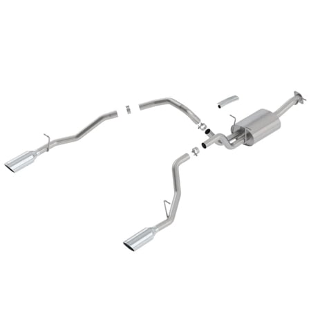 Borla Cat-Back Exhaust - 140752 Fits select: 2019-2022 RAM 1500