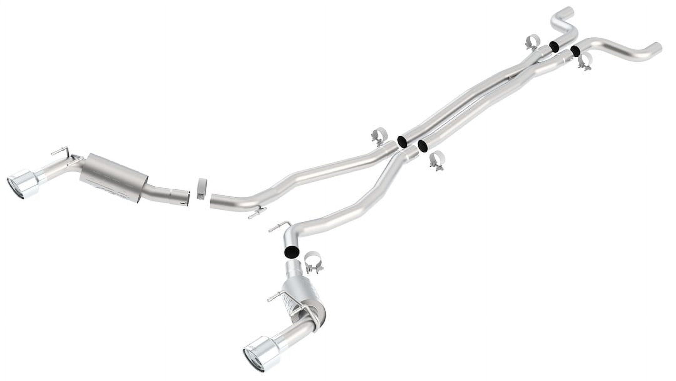 Borla Cat Back Exhaust System 10-11 Camaro 6.2L V8 140280 Borla Cat Back Exhaust System 10-11 Camaro 6.2L V8 140280
