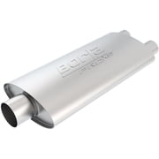 Borla Exhaust 3 in. Outlet 2.5 in. Inlet 19 x 4 x 9.5 in. Center & Dual Muffler