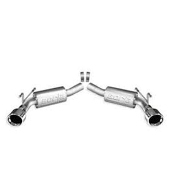 Borla Exhaust BRL11788 Rear Section AK Valves for 2010-2013 Camaro 6.2L V8 RWD 2 Door Split