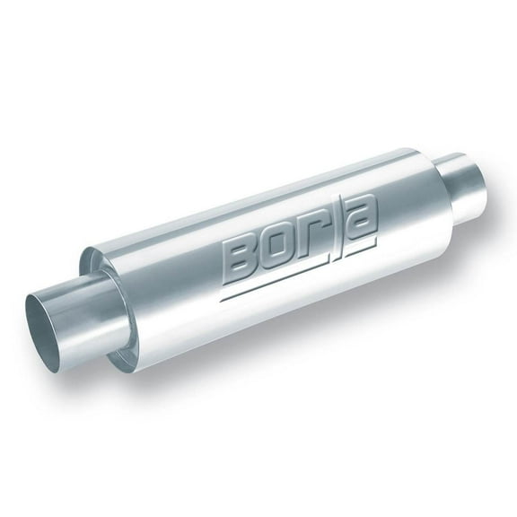 Borla Exhaust BRL40085 15 in. XR-1 Round Sportsman Racing Exhaust Muffler