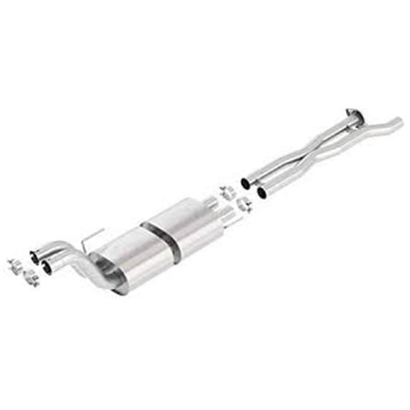 Borla Exhaust BRL60638 3 in. Atak Mid-section Assembly for Raptor 2017 3.5L at RWD 4 Door CC Small Block EC STB