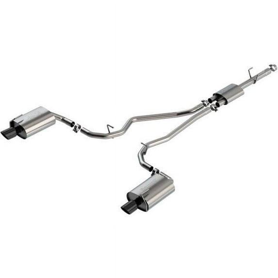 Borla S-Type Cat-Back Exhaust System (Black) - 140825BC Fits select: 2020-2022 FORD EXPLORER