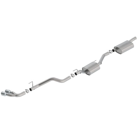 Borla Touring Catback Exhaust System (Polished Tips) - 140811