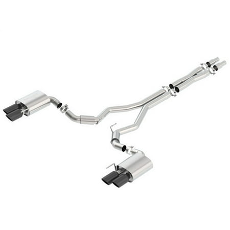 Borla for 2018 Ford Mustang GT (A/T / M/T) 3in S-Type Catback Exhaust w/o Valves