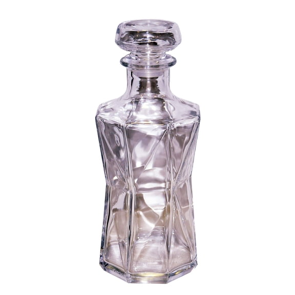 Bormioli Rocco 234524G04021990 Cassiopea Decanter, 33.75 Ounce, Gift Boxed Glassware Set, Clear