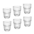 thumbnail image 1 of Bormioli Rocco Barshine 13.35 oz. Stackable Double Old Fashioned DOF Drinking Glasses, Clear, Set of 6, 1 of 1
