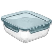 Bormioli Rocco Evolution Food Storage, 47.25 oz., Gray