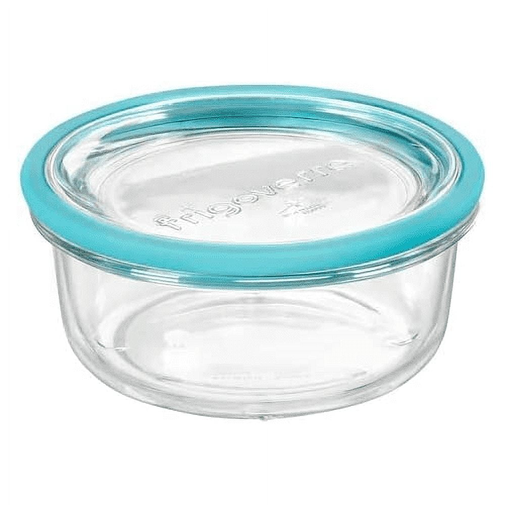 Bormioli Rocco platter FRIGOVERRE EVOLUTION glass with PP lid 180 mm x 230  mm H 41 mm