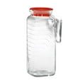 thumbnail image 1 of Bormioli Rocco Gelo Jug with Red Lid, 41-Ounce, 1 of 5