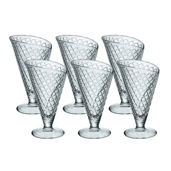 Bormioli Rocco Ice Cream/Dessert Glass | Set of 6