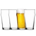 thumbnail image 1 of Bormioli Rocco Nonix Set Of 4 19.75 Oz Beer Glasses, Made For Easy Drinking And Stacking, With A Classic Pint Glass Design, Made In Spain., 1 of 7