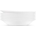 Bormioli Rocco Parma Set Of 6 Pasta Bowls And Soup Plates, 8.75 Inch