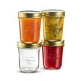 thumbnail image 1 of Bormioli Rocco Quattro Stagioni Jar Wide Mouth .32L / 10.75 oz - 4pc set, 1 of 5
