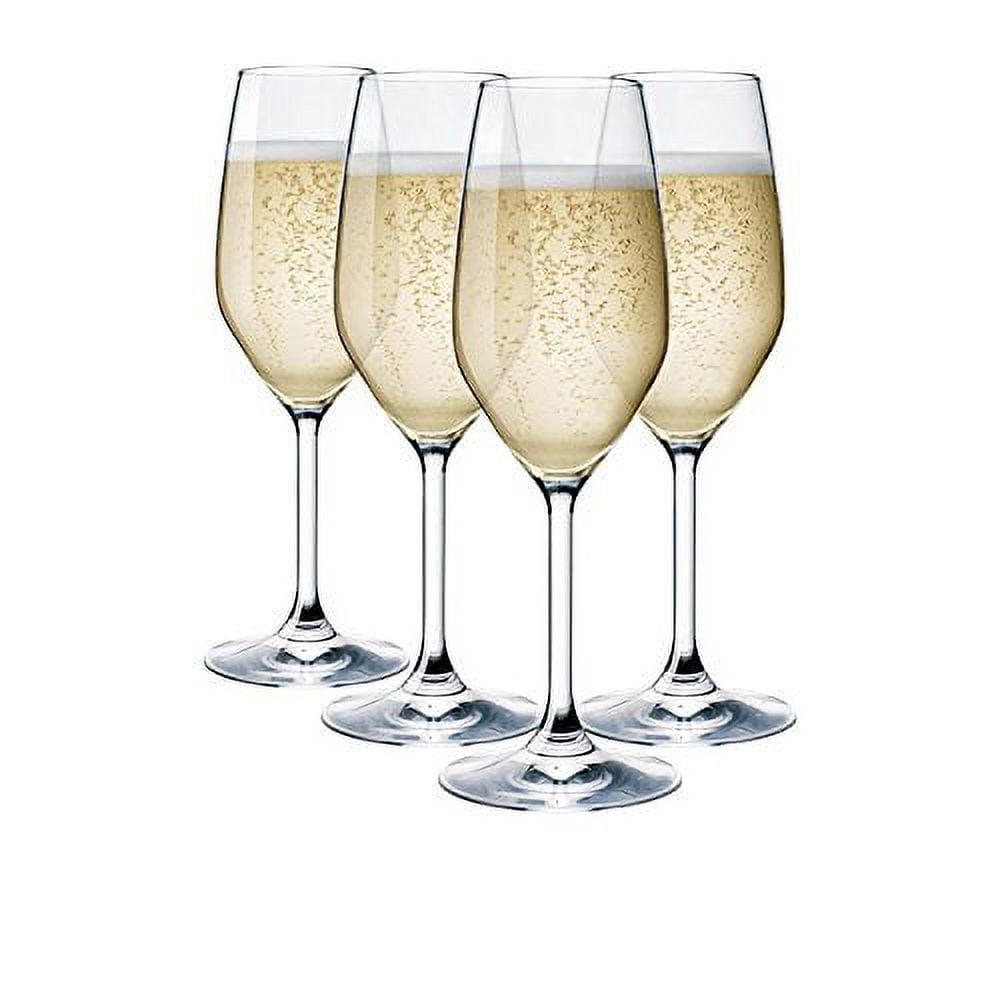 BarConic Glassware - Tall Champagne Flute - 8 oz Single