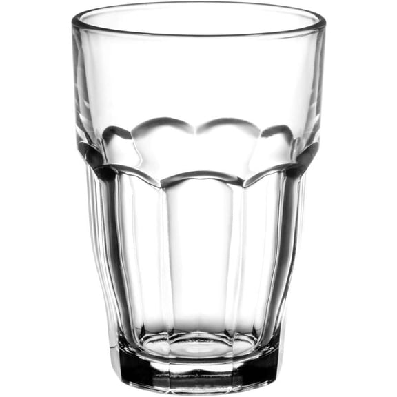 Bormioli Rocco Rock Bar Cooler Glasses 16.25 oz, 6 Count (Pack of 1), Clear