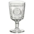 thumbnail image 1 of Bormioli Rocco Romantic Stemware - Embossed Vintage Style Glass with Stem, BPA Free 10.75 oz, Clear New, 1 of 3