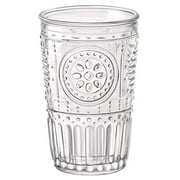 Bormioli Rocco Romantic Water Glass [Set Of 4] | 10.25 oz Premium Glass Set For Refreshments, Soda & Beverages | Italian Quality Glassware, Perfect For Dinner Parties, Bars & Restaurants