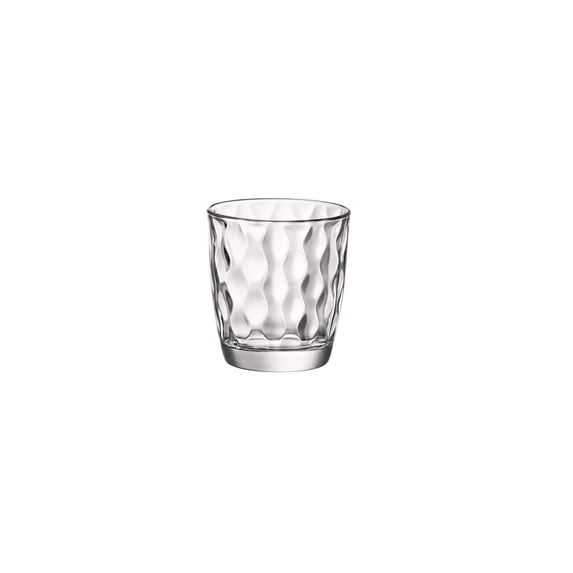Bormioli Rocco Silk DOF Glass Set of 6 13.25 oz Clear
