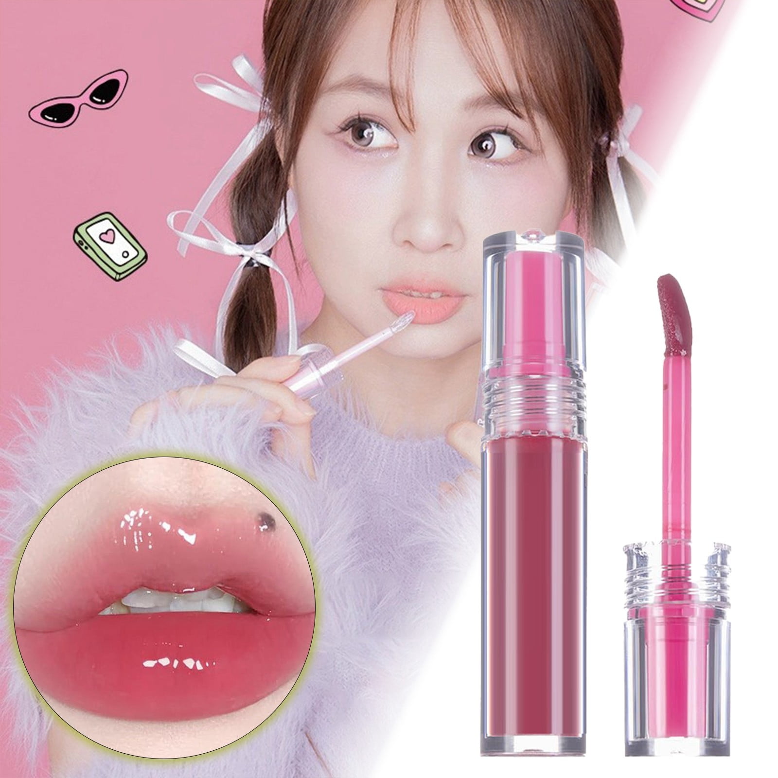 Born And New Lip Baby Lip Oil Lip Gloss Rose Paste Jelly 3ml Lip