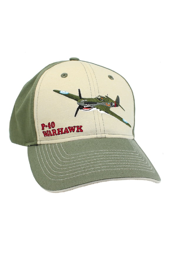P-40 Warhawk Embroidered Hat