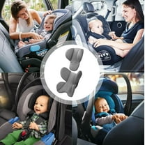 Born Car Seat Head and Neck Support Insert Soft Stroller Cushion Pad for Body Comfort in Vehicles Pushchairs Prams