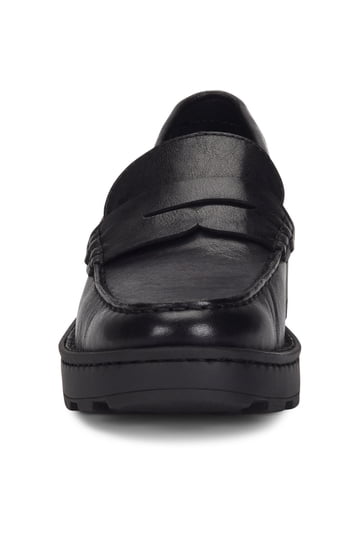 Born Mens Size 9 Thaton Black Full Grain Leather Loafers Shoes‎ Born Mens Size 9 Thaton Black Full Grain Leather Loafers Shoes main image 3
