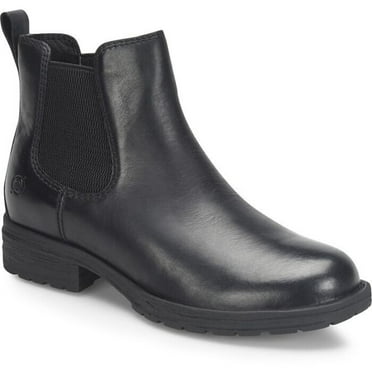 Born Cove F55503-001 Boot Women's US 10 Black Leather Waterproof Chelsea ZPO2098