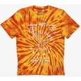 thumbnail image 1 of Born Fly Men's Spicy Hot Sauce Embroidered Tie Dye Tee T-Shirt in Orange (Large, Orange Tie Dye), 1 of 4