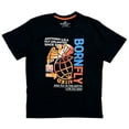 thumbnail image 1 of Born Fly Men's T-Shirt Global Eagle Premium Short Sleeve Tee (Medium, Black), 1 of 2
